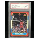 Psa 9 1986 fleer Michael Jordan RC extremely