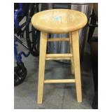Wood stool
