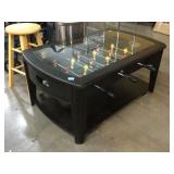 Foosball Coffee table soccer, 28x45x19in
