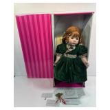 Marie Osmond doll, Holly Lolli in green Xmas