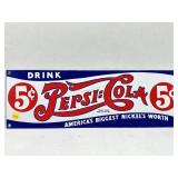 Retro Pepsi-Cola Ande Rooney Enameled Porcelain