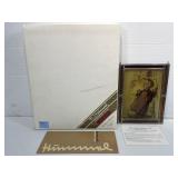 MJ Hummel hand painted glass ars edition, child