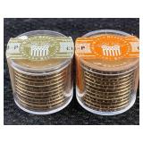 24 Presidential Dollars Unc Abraham Lincoln, John