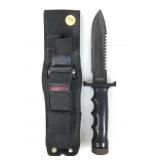 Vtg Explorer Wilderness Fixed Blade Knife 21-049.