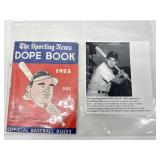 Ferris Roy fain  autographed the sporting news