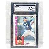 Sgc 7.5 1984 topps Nolan Ryan
