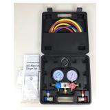 Pittsburg A/C Manifold gauge set, in case