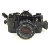 Canon A-1 35mm Film Camera w/ 50mm 1.8 Lens