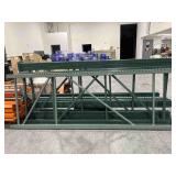 Mismatch Upright Pallet Racking pieces, largest