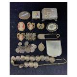 Trinkets, Brass Necklace, , Broaches & More