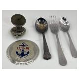 US Navy Compass, Flatware & More