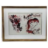 Marc Chagall ï¿½Lithographe IIIï¿½ Lithograph. Signed