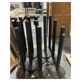 12 Beltrac Retractable belt Stanchions