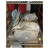 Approx 45 Homer Laughlin China Gothic Plates, sz