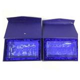 2 Glass Paperweights, casinoï¿½s, Imperial Palace,