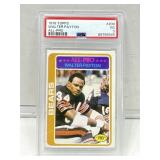 Psa 3 1978 topps Walter payton