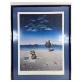 Robert Nelson Signed LE Mixed Media Serigraph On