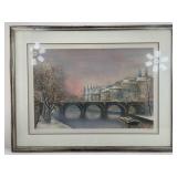 Rivera Signed LE Lithograph On Paper. ï¿½Lavender
