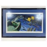 Robert Nelson Signed LE Mixed Media Serigraph On