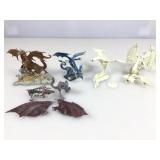 Asstd RPG Tabletop Metal Dragon Figures. Most F