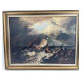 William Turner Copy Hand Accented Print On