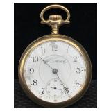 1901 Illinois 20 Year Pocket Watch Running Great,