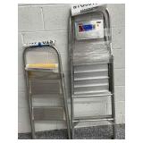 2 metal Step-ladders, both are 2ft