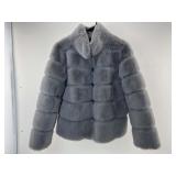 Michael Kors Faux Fur Coat. Hook And Loop