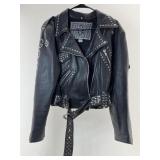 Gossip Special Division Leather Jacket. Made In