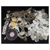 Costume Jewelry Incl. Pins & More
