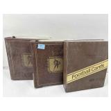 Albums of sports cards