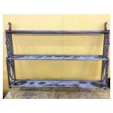 3-tier Wall hanging shelf, 36x26in