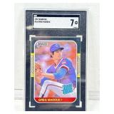 Sgc 7 1987 donruss Greg maddux