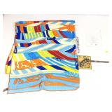 Hermes Cashmere/Silk Blend Shawl/Scarf 49x48