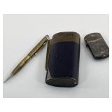 Vtg Lighters. Stewart Pencil Lighter, Camel &