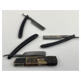 3 Vtg Straight Razors. Bengall, Imperial & A.L
