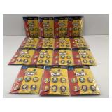 15- NOS The Simpsons Six Button Set 2007