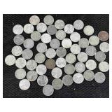 Collection Of Steel Pennies