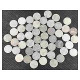 Collection Of Steel Pennies