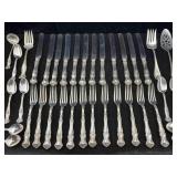 Quadruple Plated-silver Rogers Flatware Set