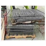 Approx 28 Heavy-Duty Pallet Rack Wire Decking,
