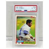 Psa 6 1981 topps tony dorsett