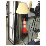 Metal floor lamp, 4ft tall