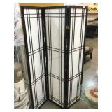 3-piece Wood/paper panel, 17x71in each panel