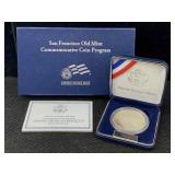 2006 Proof Silver Dollar By U.s. Mint In Box,