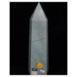 Brazilian Green Aventurine Quartz Crystal Obelisk