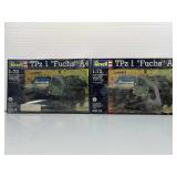 1 Sealed TPz 1 Fuchs A4 model kit & 1 not sealed