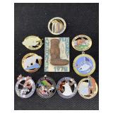 10 Trading Pin Collection 1970s, 80s Anchorage