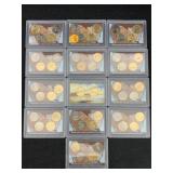 13 Western Expansion Nickel Series, Fv $2.60,