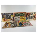 5 Vtg Original Spanish Lobby Cards 16.5x12.5